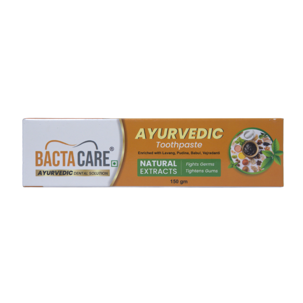 BACTACARE AYURVEDIC TOOTHPASTE 150 GM